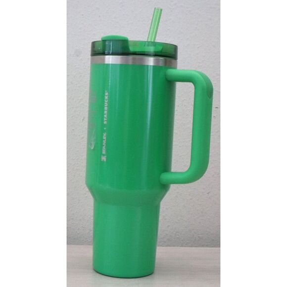 Stanley + Starbucks "Target Exclusive" 40oz Green Tumbler Limited Edition 2025 - Picture 6 of 14